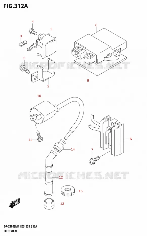 ELECTRICAL (DR-Z400S) Suzuki MOTO 400 DR-Z 2024  DR-Z400S 2024 M4
