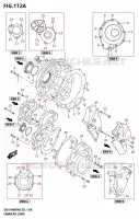 CRANKCASE COVER for Suzuki GSX-S 1000 2025