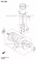 CRANKSHAFT for Suzuki GSX-S 1000 2025