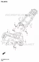 FRAME for Suzuki GSX-S 1000 2025