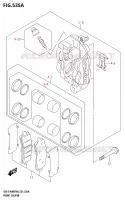 FRONT CALIPER for Suzuki GSX-S 1000 2025