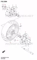 FRONT WHEEL for Suzuki GSX-S 1000 2025