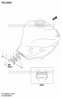 FUEL TANK BRACKET for Suzuki GSX-S 1000 2025