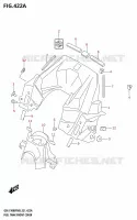 FUEL TANK FRONT COVER for Suzuki GSX-S 1000 2025