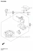 LOCK SET for Suzuki GSX-S 1000 2025