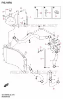 RADIATOR HOSE   EXPANSION TANK for Suzuki GSX-S 1000 2025