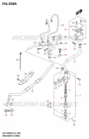 REAR BRAKE MASTER CYLINDER for Suzuki GSX-S 1000 2025