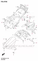 REAR FENDER for Suzuki GSX-S 1000 2025