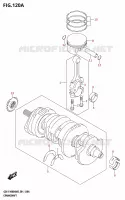 CRANKSHAFT for Suzuki GSX-S 1000 2025