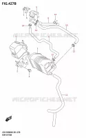 FUEL EVAP SYSTEM for Suzuki GSX-S 1000 2025