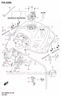 FUEL TANK for Suzuki GSX-S 1000 2025