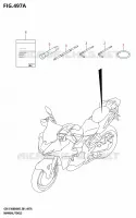 MANUAL   TOOLS for Suzuki GSX-S 1000 2025