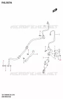 REAR BRAKE HOSE for Suzuki GSX-S 1000 2025