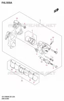 REAR CALIPER for Suzuki GSX-S 1000 2025