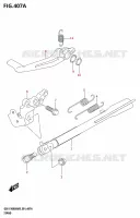 STAND for Suzuki GSX-S 1000 2025