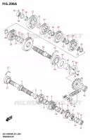 TRANSMISSION for Suzuki GSX-S 1000 2025