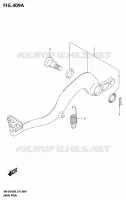 BRAKE PEDAL for Suzuki RM-Z 450 2025