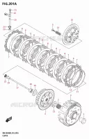 CLUTCH for Suzuki RM-Z 450 2025