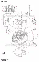 CYLINDER HEAD for Suzuki RM-Z 450 2025