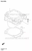 CYLINDER for Suzuki RM-Z 450 2025