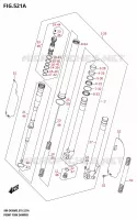 FRONT FORK for Suzuki RM-Z 450 2025