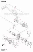 KICK STARTER for Suzuki RM-Z 450 2025