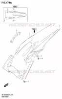 REAR FENDER for Suzuki RM-Z 450 2025