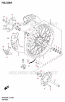 REAR WHEEL for Suzuki RM-Z 450 2025