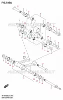 SHOCK ABSORBER LINKAGE for Suzuki RM-Z 450 2025