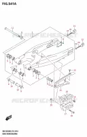 SWINGARM for Suzuki RM-Z 450 2025