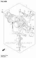 THROTTLE BODY for Suzuki RM-Z 450 2025
