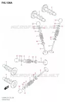 CAMSHAFT   VALVES for Suzuki V-STROM 650 2023