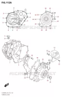 CRANKCASE COVER for Suzuki V-STROM 650 2023