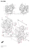 CRANKCASE for Suzuki V-STROM 650 2023