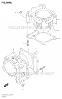 CYLINDER for Suzuki V-STROM 650 2023