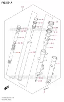 FRONT FORK for Suzuki V-STROM 650 2023