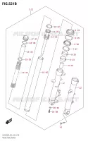 FRONT FORK for Suzuki V-STROM 650 2023