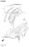 SIDE FAIRING (DL650XA:M3:E03) for Suzuki V-STROM 650 2023