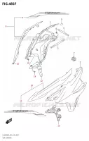 SIDE FAIRING (DL650XA:M3:E33) for Suzuki V-STROM 650 2023