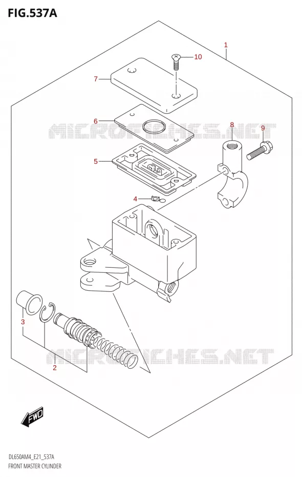 FRONT MASTER CYLINDER Suzuki MOTO 650 V-STROM 2024  DL650AM4