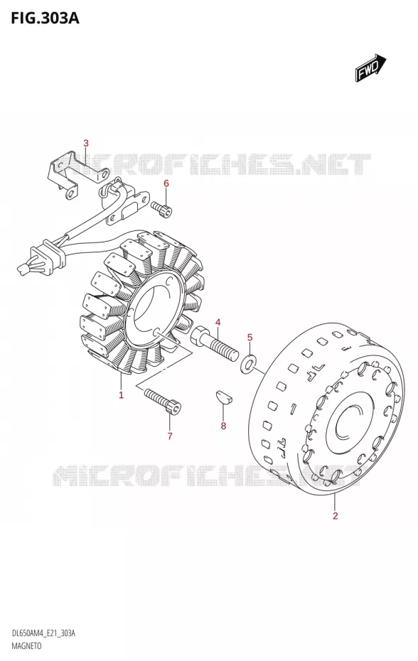 IGNITION Suzuki MOTO 650 V-STROM 2024  DL650AM4