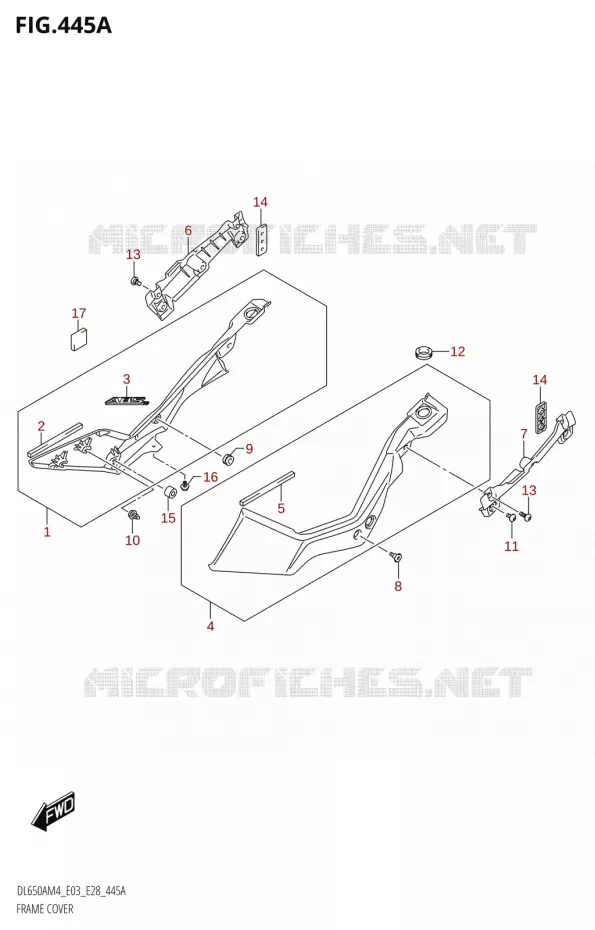 FAIRING Suzuki MOTO 650 V-STROM 2024  DL650AM4