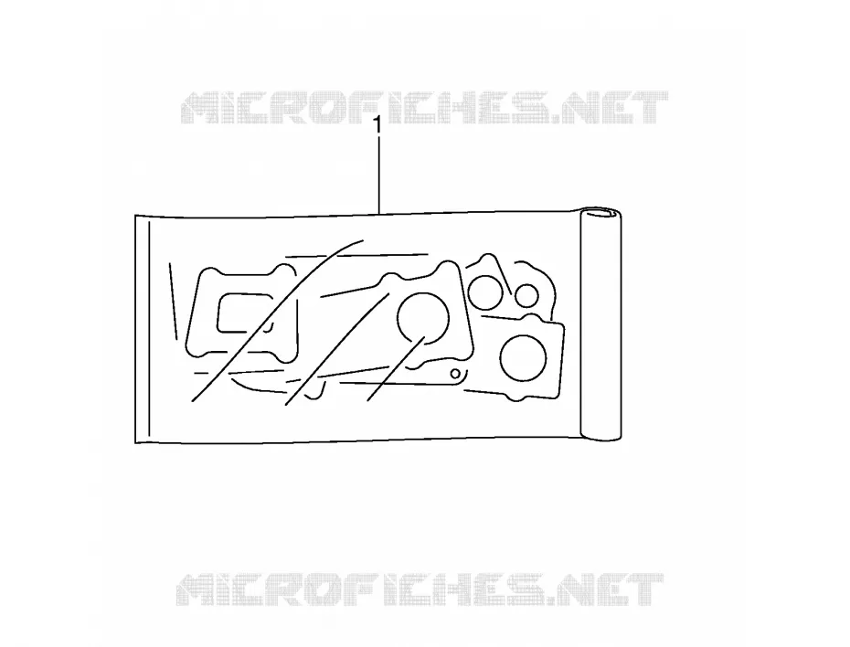 GASKET SET Suzuki MOTO 650 DR 2002  DR650SEK2(E3/E28)