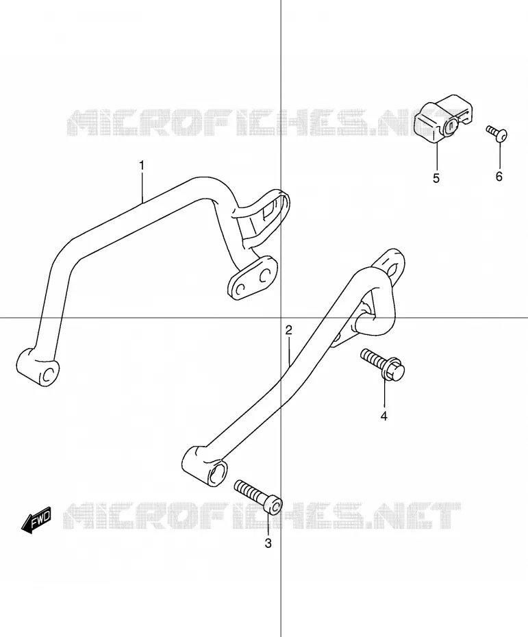 HANDGRIP - CARRIER (MODEL K2/K3) Suzuki MOTO 650 DR 2001  DR650SEK1(E4)