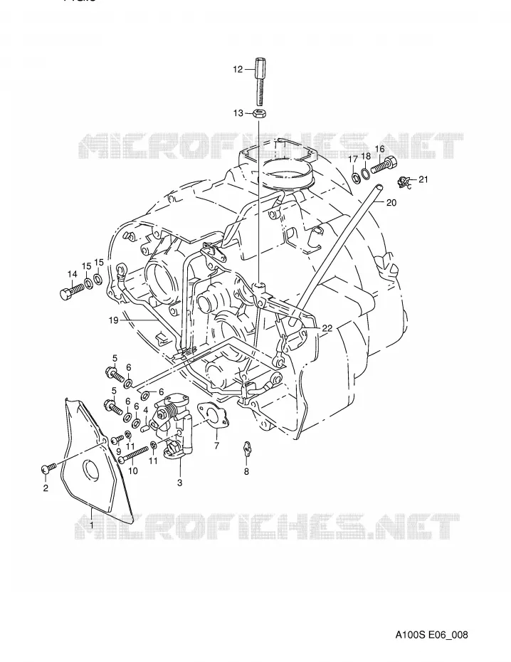 OIL PUMP Suzuki MOTO 100 A100 1994  A100R(E6)
