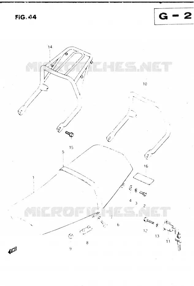 SEAT Suzuki MOTO 250 DR 1983  DR250SD(E1)