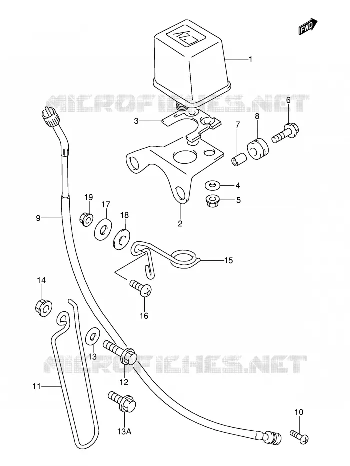 SPEEDOMETER Suzuki MOTO 350 DR 1992  DR350N(E3)
