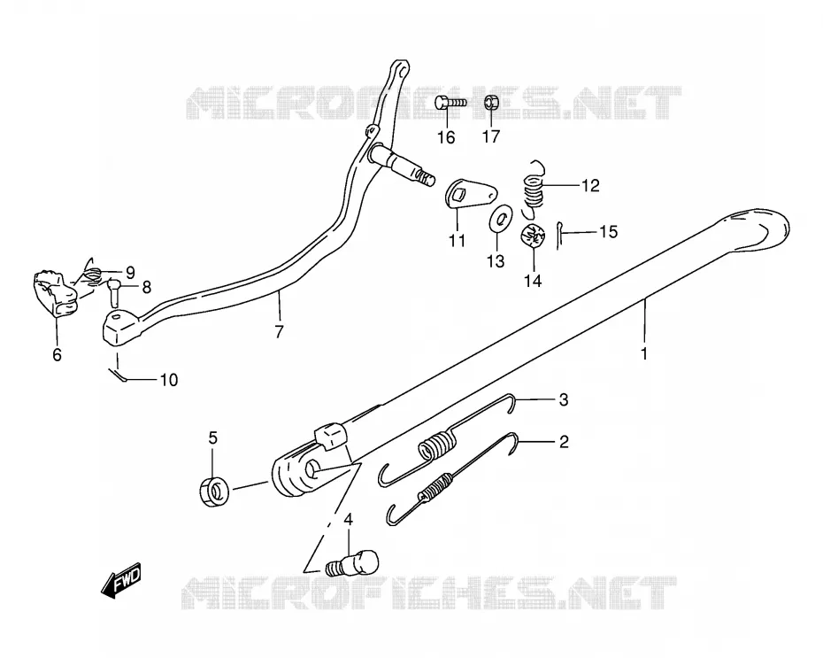 STAND (MODEL K1) Suzuki MOTO 200 DR 2003  DR200SEK3(E24)