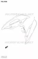 BACKREST for Suzuki BURGMAN 200 2021