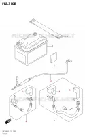 BATTERY for Suzuki BURGMAN 200 2021